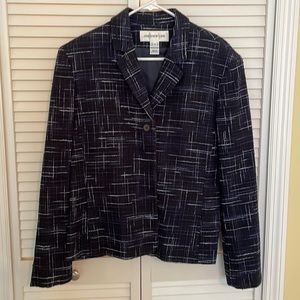 Jones New York blazer with light shoulder pads